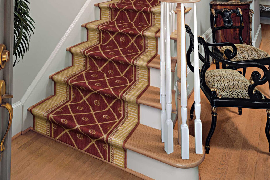 David Tiftickjian & Sons has a wide array of stair runners to fit any stairwell. 