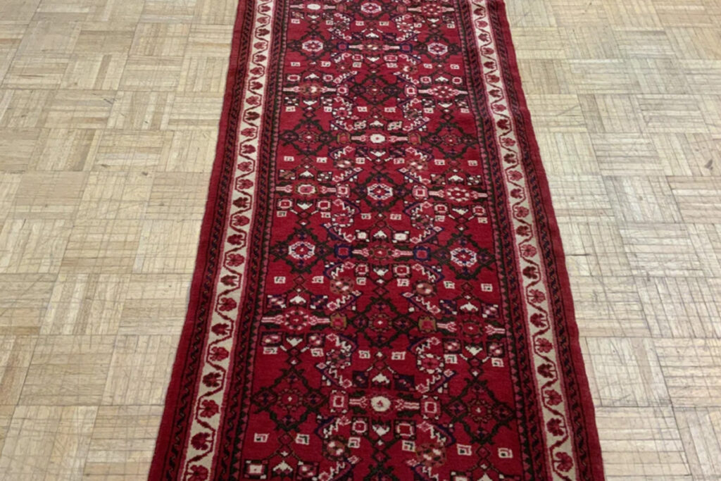 David Tiftickjian carries a variety of red, pink, vintage, or Hamadan rugs.