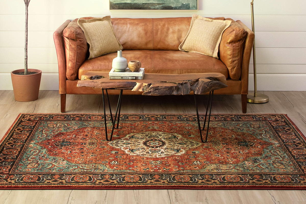 David Tiftickjian & Sons is a proud dealer of Karastan area rugs.