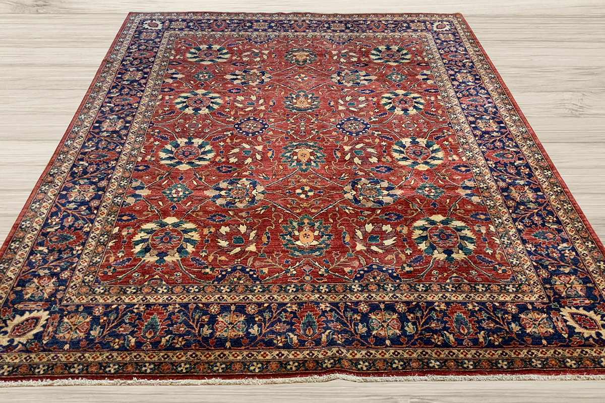 Ensure your home is dressed to impress this summer and add this Mahal area rug from David Tiftickjian & Sons to your dining room.