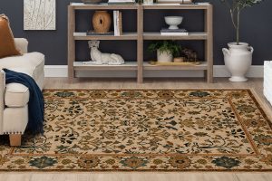 Get a stunning area rug from the Spice Market by Karastan Collection to warm up cool hardwood, vinyl, or tile floors.