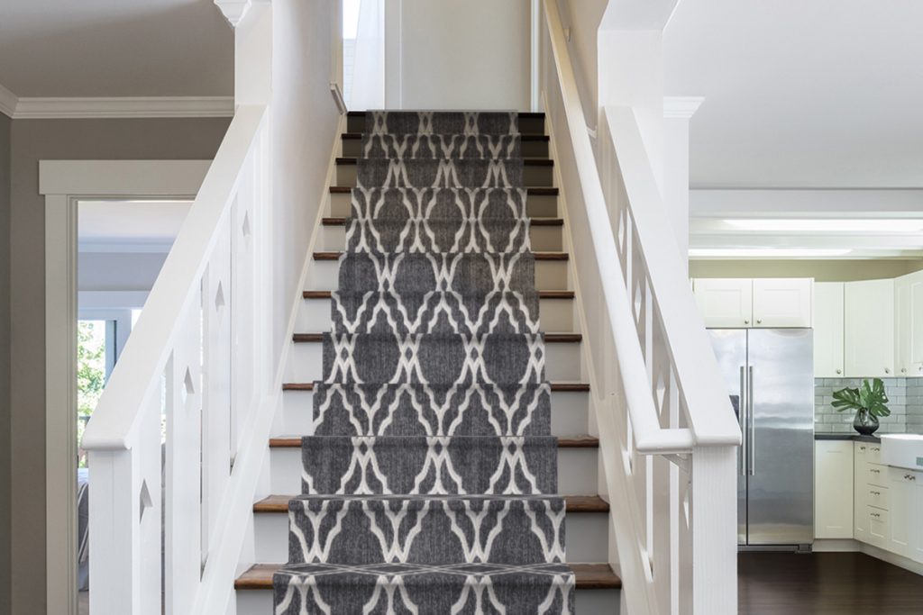 Upgrade your stairs with a stunning stair runner from David Tiftickjian and Sons for increased safety, reduced noise, and added color, character, and beauty.