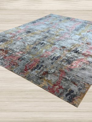 NEW 9ft. x 12ft. MODERN ABSTRACT