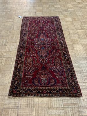 ANTIQUE 3ft. x 6ft. TRADITIONAL SAROUK