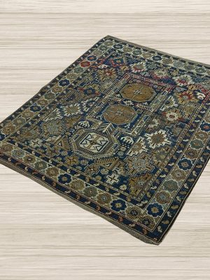 ANTIQUE 4ft. x 5ft. TRANSITIONAL SHIRVAN