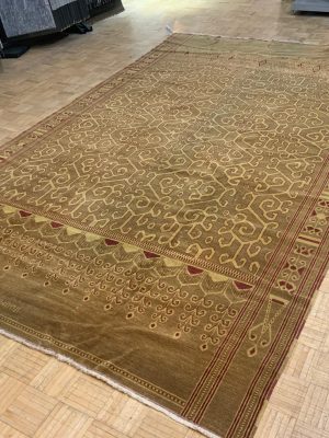 ANTIQUE 8ft. x 12ft. TRANSITIONAL SULTANABAD