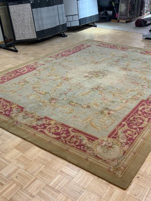 HIGH-END 10ft. x 14ft. TRADITIONAL SAVONNERIE