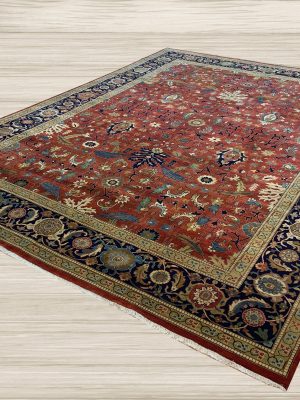 HIGH-END 10ft. x 14ft. TRANSITIONAL KASHAN