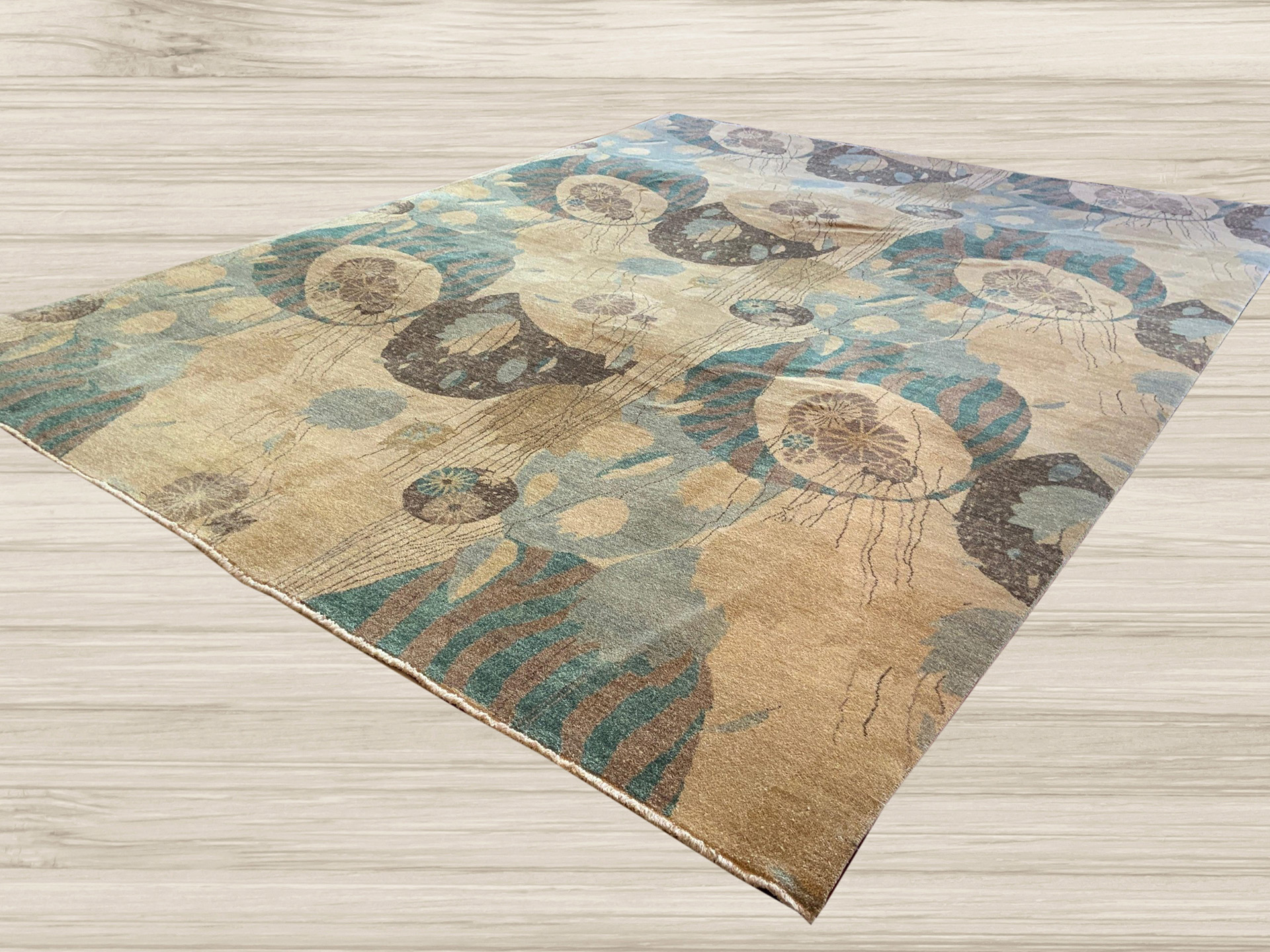 HIGH-END 9ft. x 11ft. MODERN JUNGLE