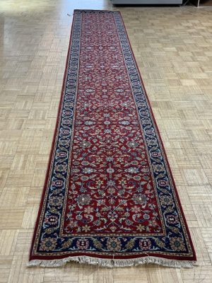 LIKE NEW 2ft. x 15ft. TRADITIONAL KASHAN