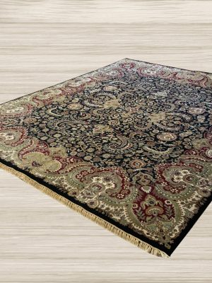 LIKE NEW 8ft. x 10ft. FLORAL TABRIZ