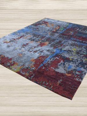 LIKE NEW 8ft. x 10ft. MODERN ABSTRACT