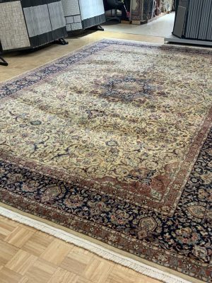 SEMI-ANTIQUE 12ft. x 19ft. TRADITIONAL TABRIZ