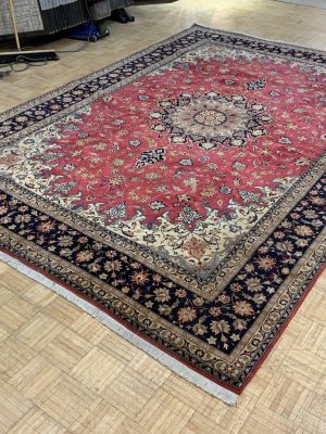 SEMI-ANTIQUE 8ft. x 12ft. TRADITIONAL TABRIZ