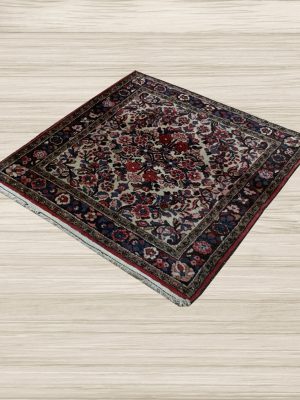 VINTAGE 3ft. x 3ft. TRADITIONAL HAMADAN