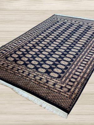 VINTAGE 6ft. x 9ft. GEOMETRIC BOKARA