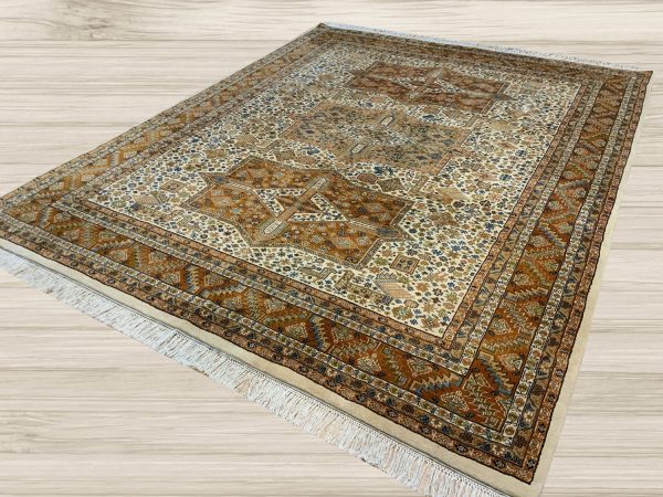 VINTAGE 9ft. x 11ft. TRANSITIONAL SHIRVAN
