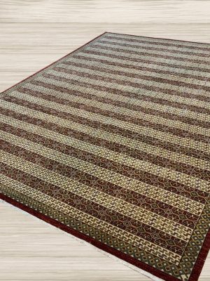 VINTAGE 9ft. x 12ft. TRANSITIONAL SERAPI