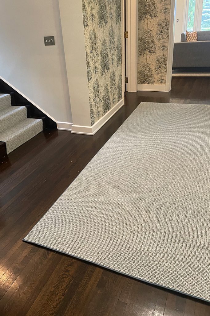 David Tiftickjian & Sons can help you find and install a cohesive area rug, stair runner rug, and hallway runner rug to protect your hardwood flooring.