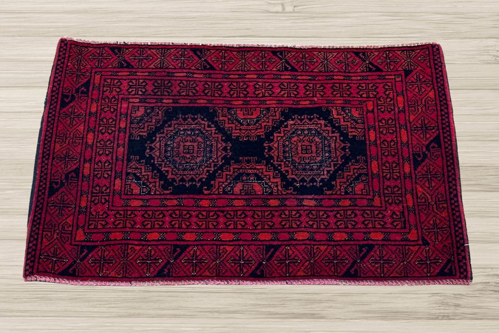 Explore these newly acquired, one-of-a-kind Afghan area rugs that are UNDER $200 and UNDER 3' LONG from David Tiftickjian and Sons.
