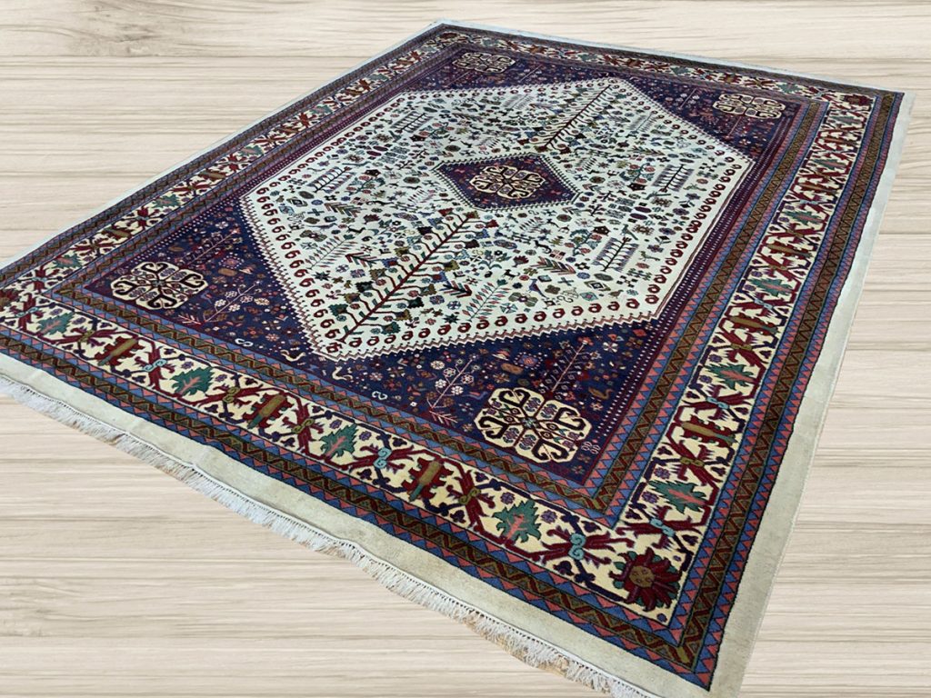 This year, don't just set the table, set the scene with a stunning Ardabil area rug from David Tiftickjian and Sons. 