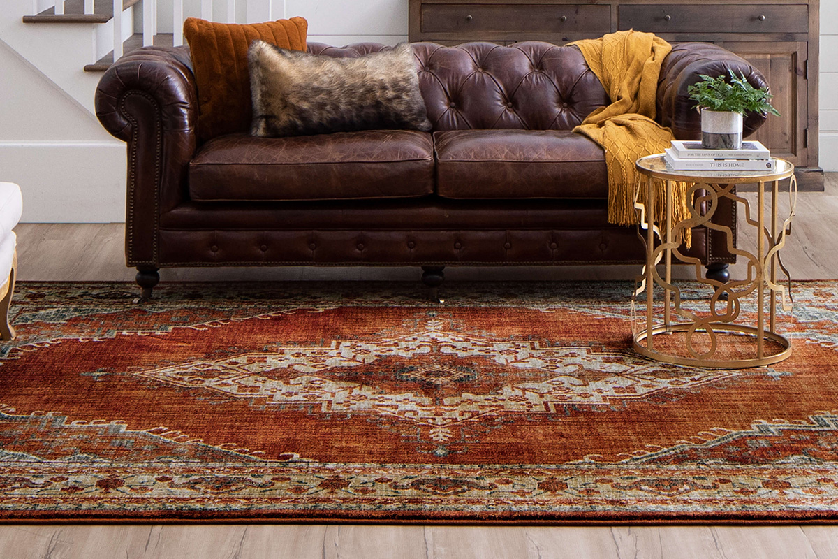 Read more about the article A Karastan Take on Heriz Style Rugs