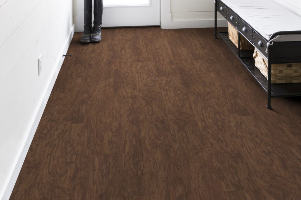 In a home with pets and children, lay down a durable, water-resistant floor: luxury vinyl flooring!