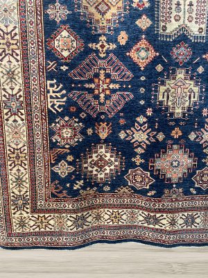 NEW 8ft. x 10ft. KAZAK (BLUE/IVORY)