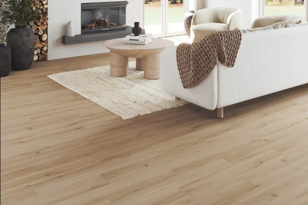 One kid-friendly flooring option is luxury vinyl.