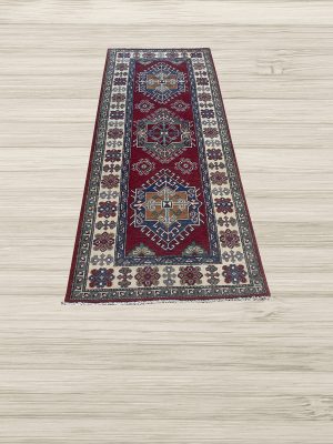 NEW 2'8" x 7' KAZAK RUG