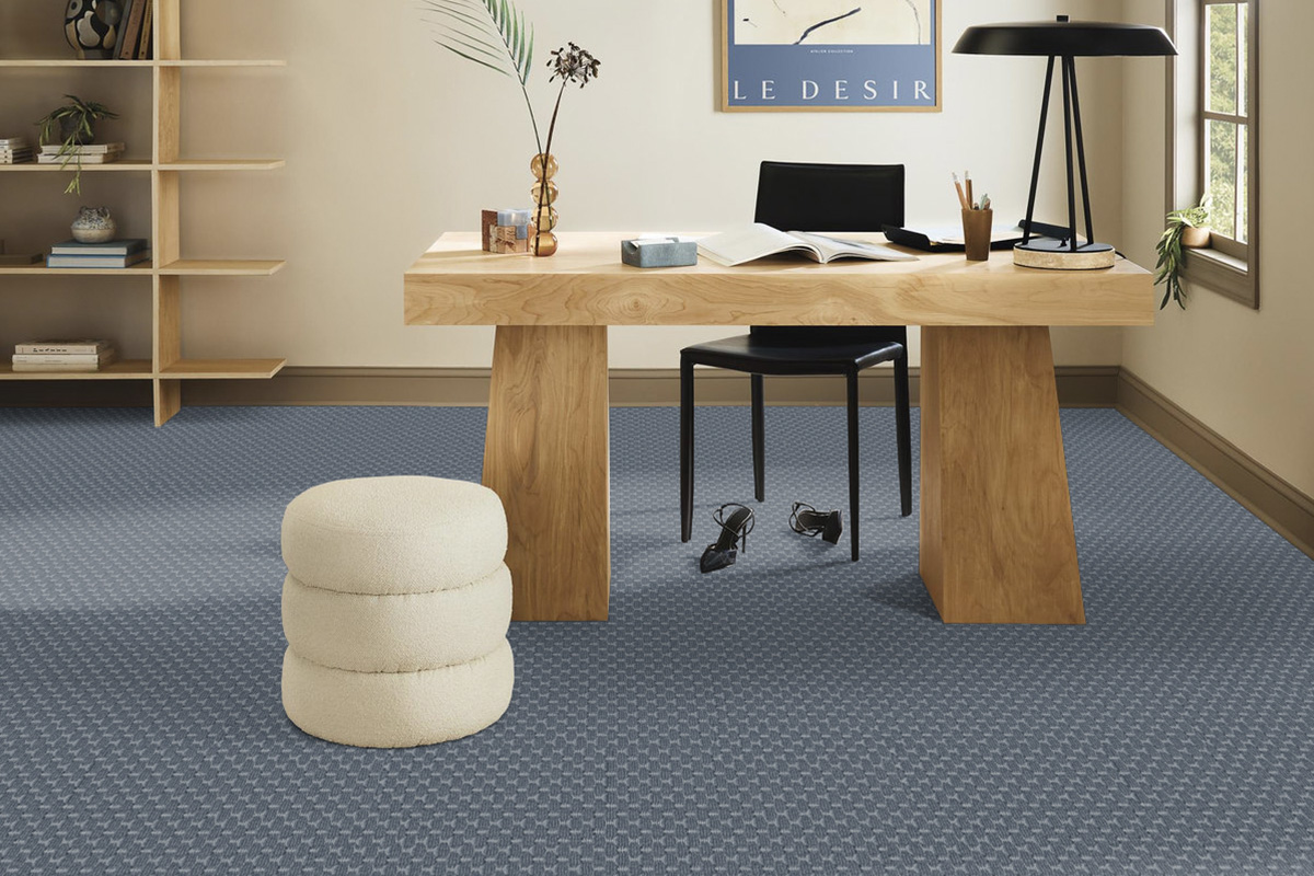 When it comes to crafting the perfect atmosphere, your choice of home office flooring makes a difference. We offer carpet, hardwood, and luxury vinyl tile.