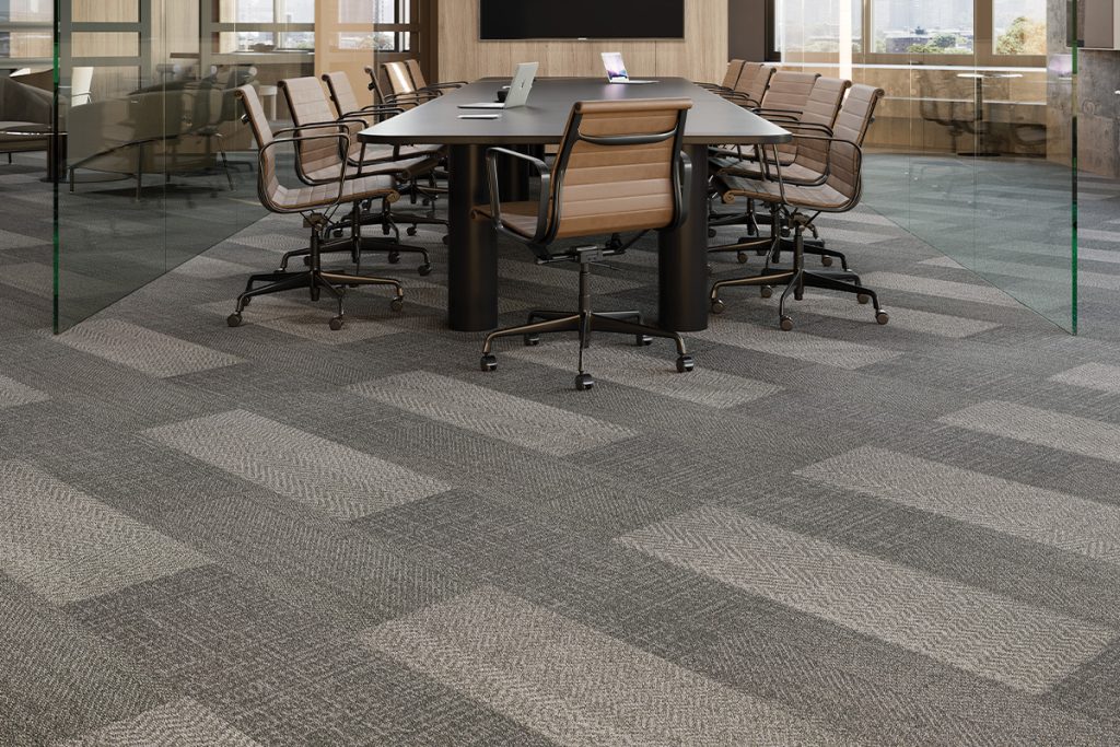 Fresh commercial carpet not only improves the appearance of your commercial space, but increases employee productivity.