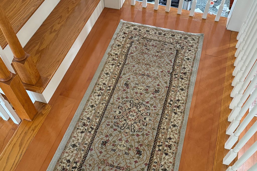 Spring is in full swing so if you haven't found the time to rotate, swap, or professionally clean your area rugs, here's your chance!