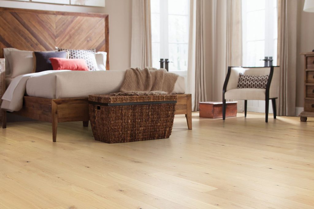 Install fresh bedroom flooring to not only personalize this space, but provide the beauty and functionality you need.