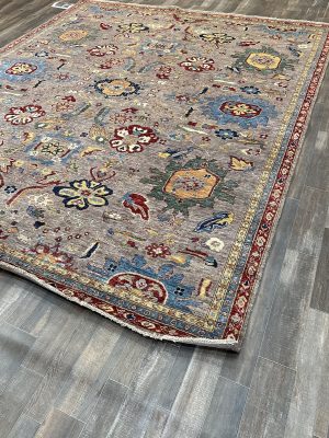 NEW 8ft. x 10ft. VEGGIE DYED OUSHAK